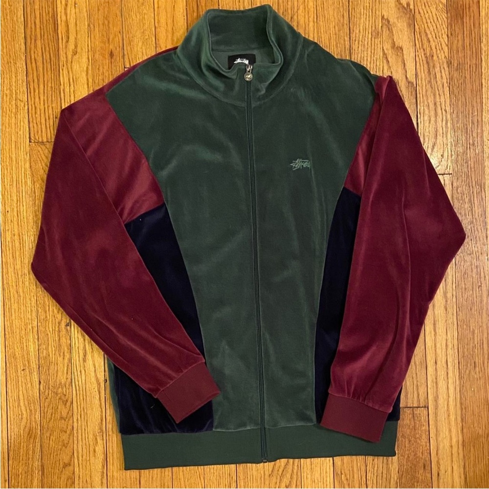 Stussy velour jacket